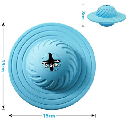Pets Biting Toys Multi-function Leaking Device Flying Disk